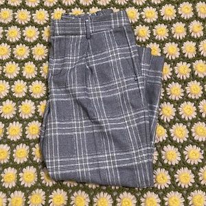 NWT Banana Republic plaid pants!
